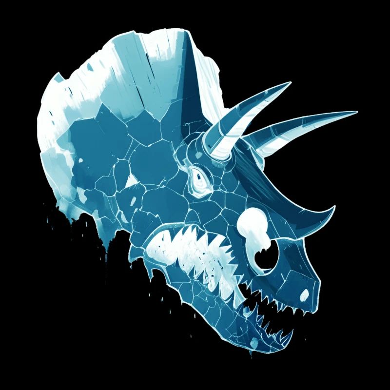 Tête de dinosaure