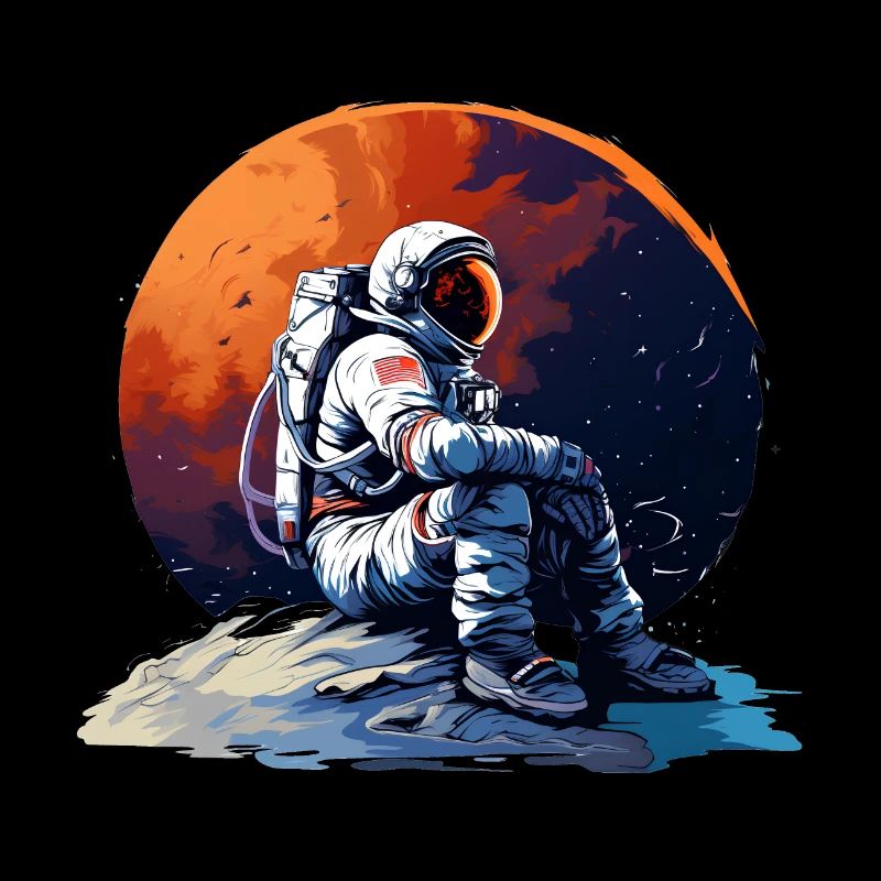 Stranded astronaut