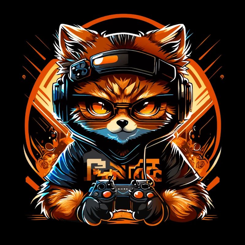 Gaming Cat
