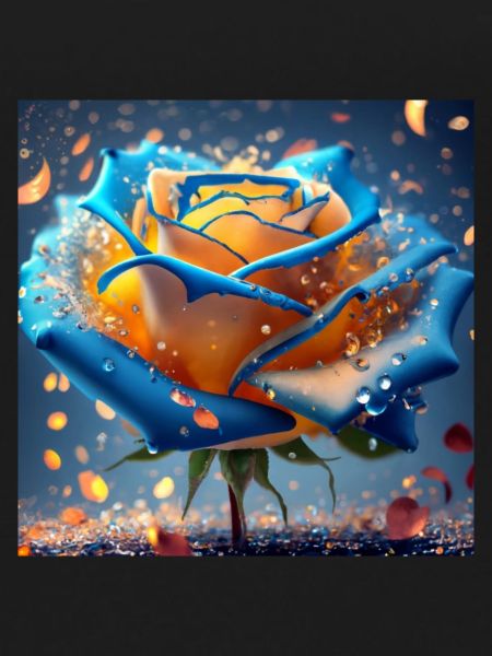Bunte Blume
