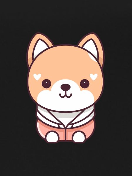 Dog - Kawaii Style