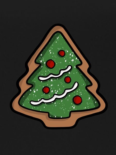 Christmas Tree Cookie