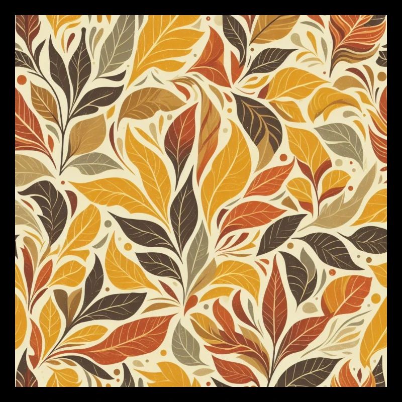 Buntes Herbst Laub