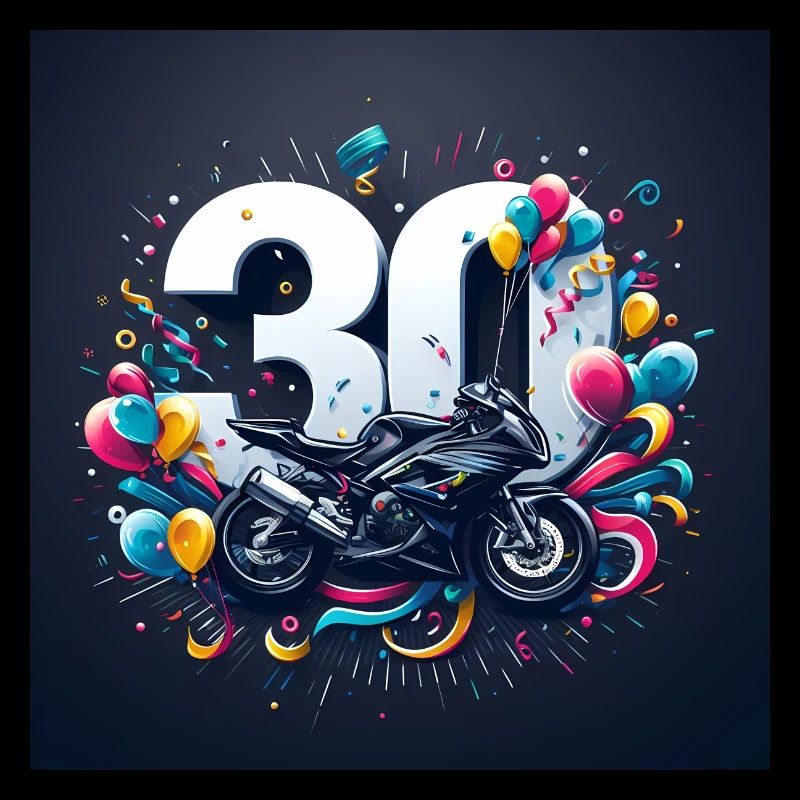 30th Anniversary Motorcycle Designs: Speed & Style