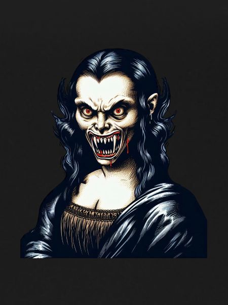 Mona Lisa goes Vamp