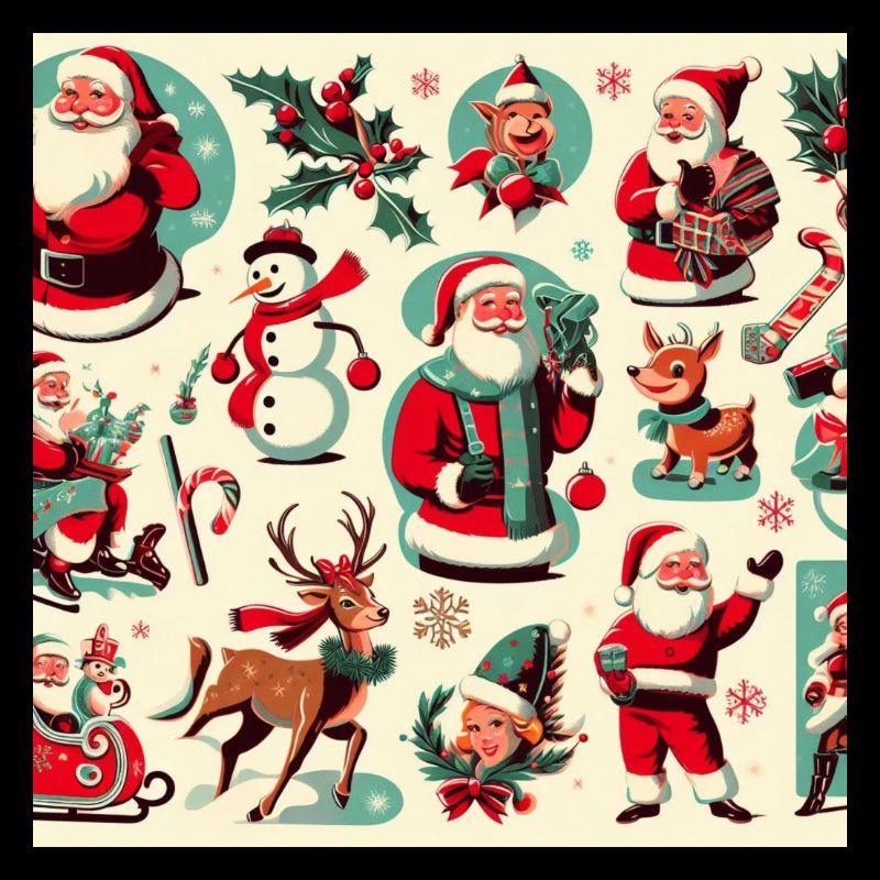 Weihnachtlicher Rahmen