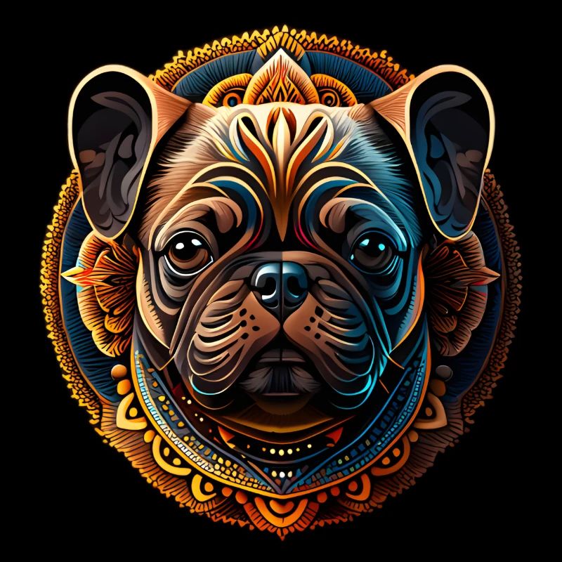 Mops Gesicht