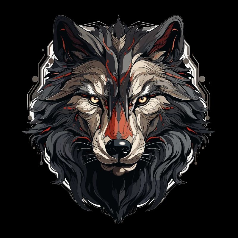 Loup - Illustration