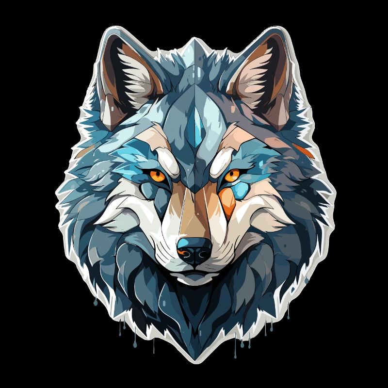 Loup - Illustration