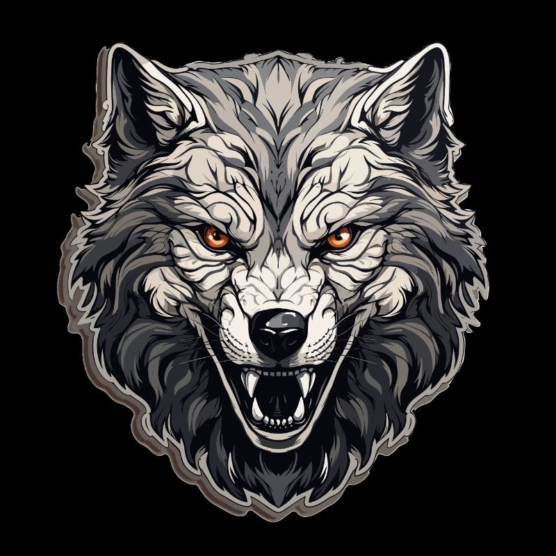 Loup - Illustration