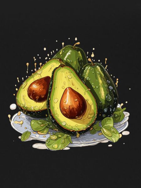 Avocado - Illustration