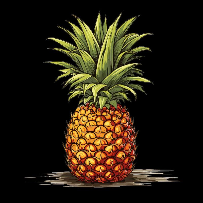 Ananas - Illustration