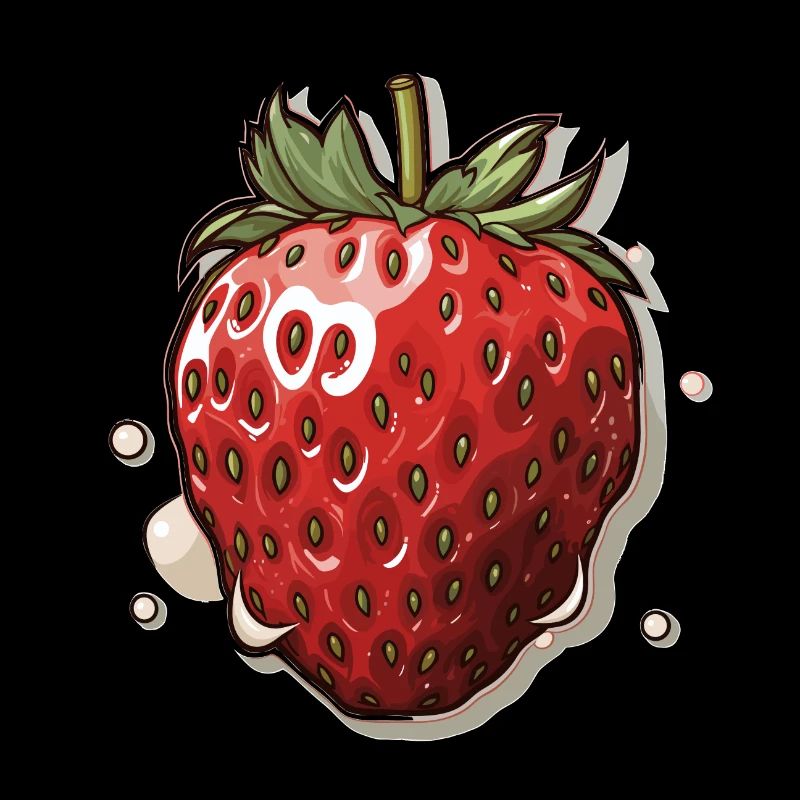 Erdbeere - Illustration