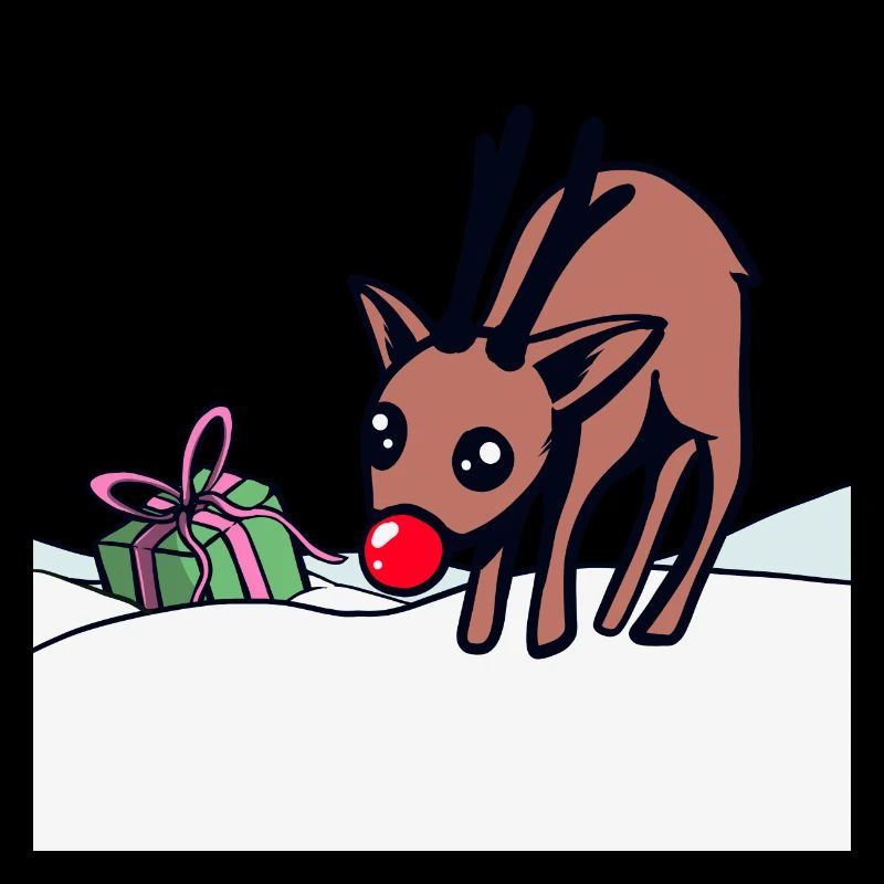 Rudolph und das verschneite Geschenk