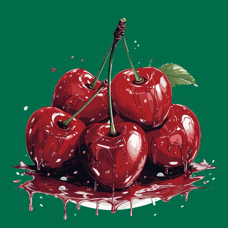 Kirsche - Illustration