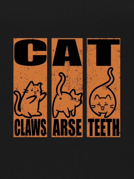 CAT Claws arse teeth