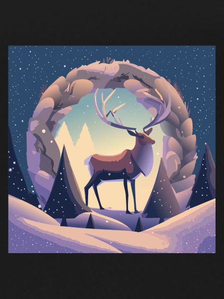 Deer wreath