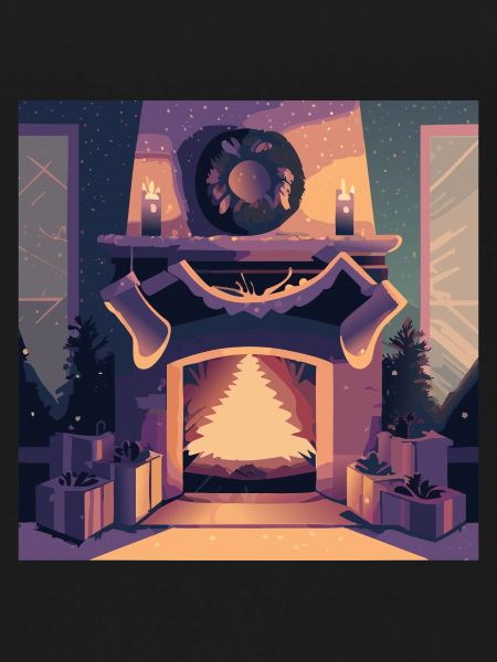 Christmas fireplace