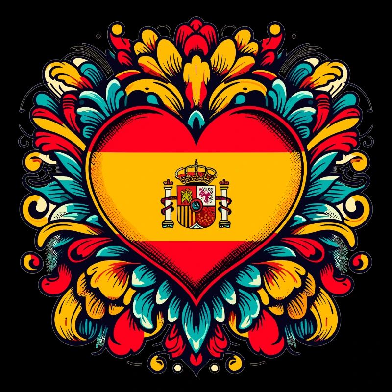 Spanisches Herz