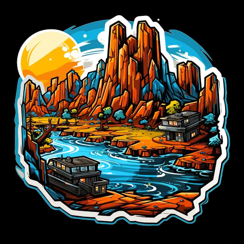 Paysage - Illustration