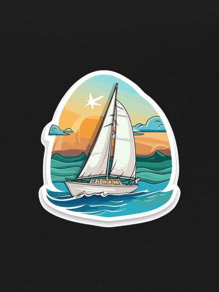 Sailboat - illustration