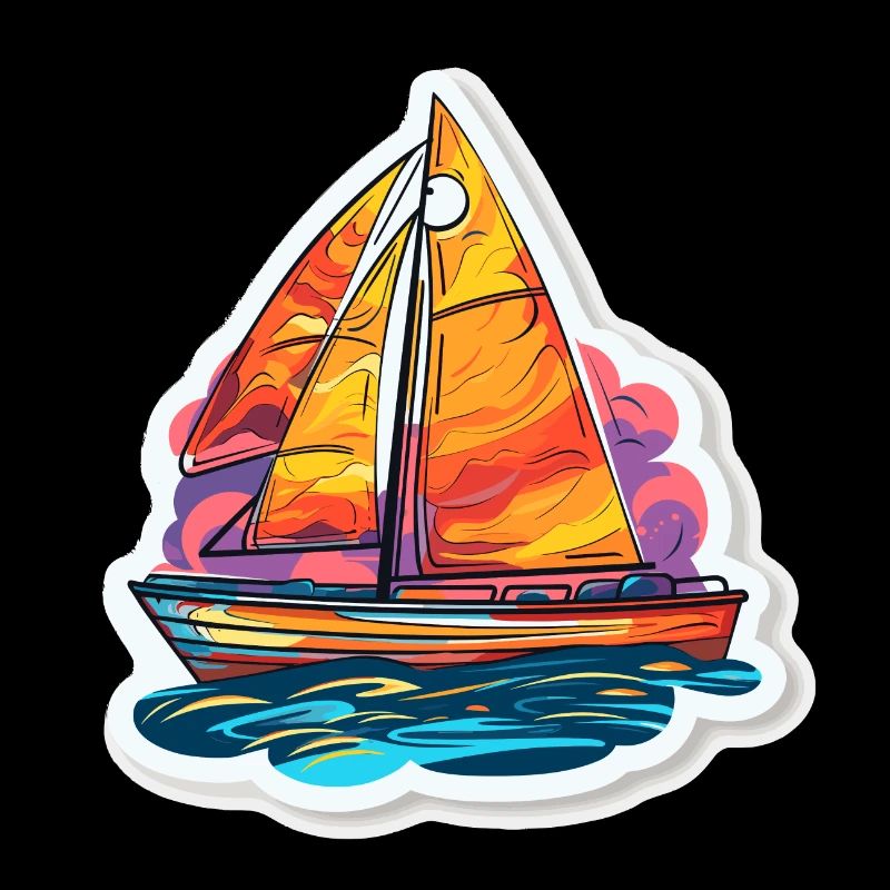 Sailboat - illustration