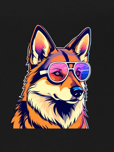 German Shepherd Illustration