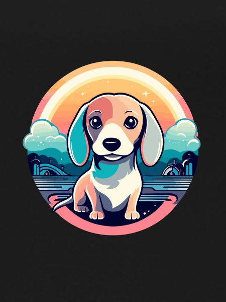 Dachshund Dog Illustration