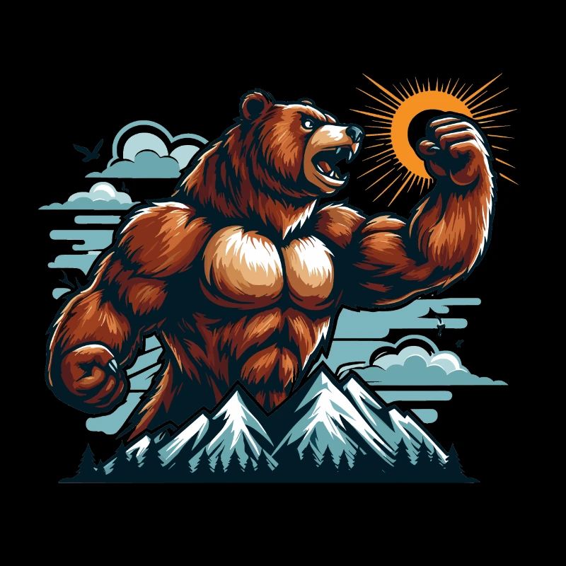 Ours musclé