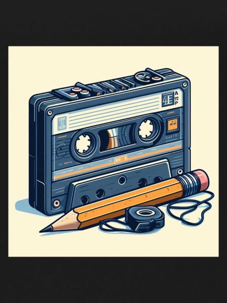 Pencil and cassette