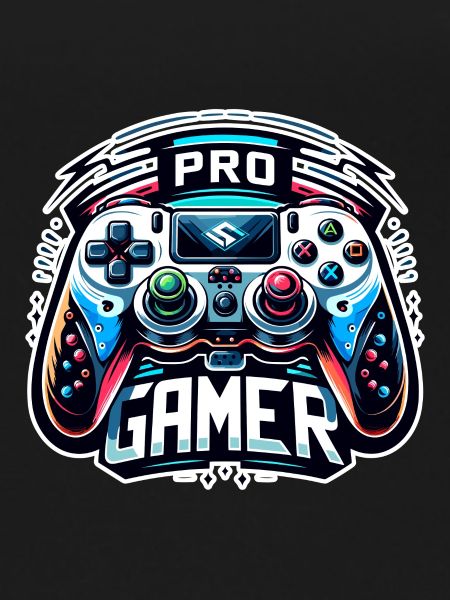 Pro Gamer - Controller Illustration