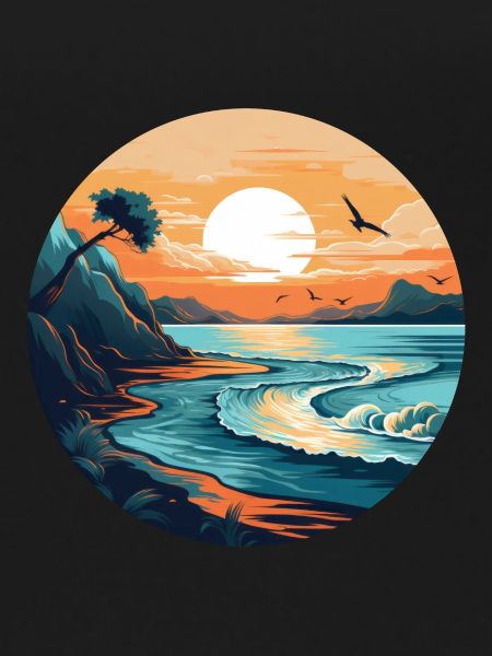 Sunset ocean