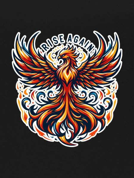 Rise Again - Phoenix Illustration