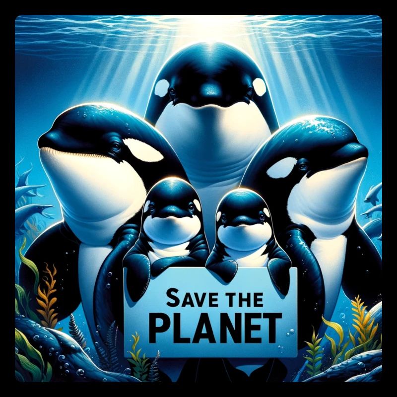 Orca Familie