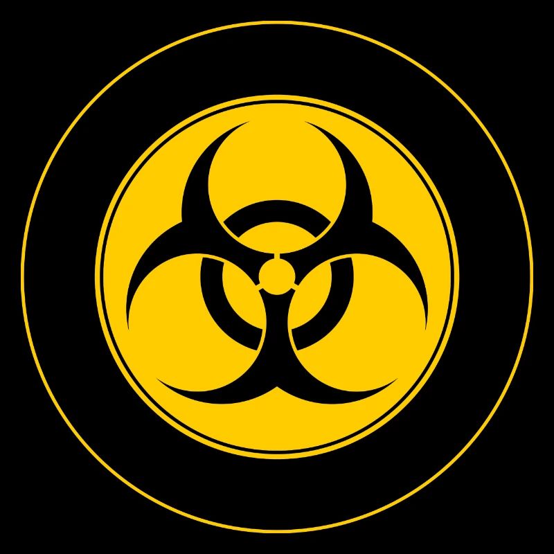 Mod Biohazard Schild