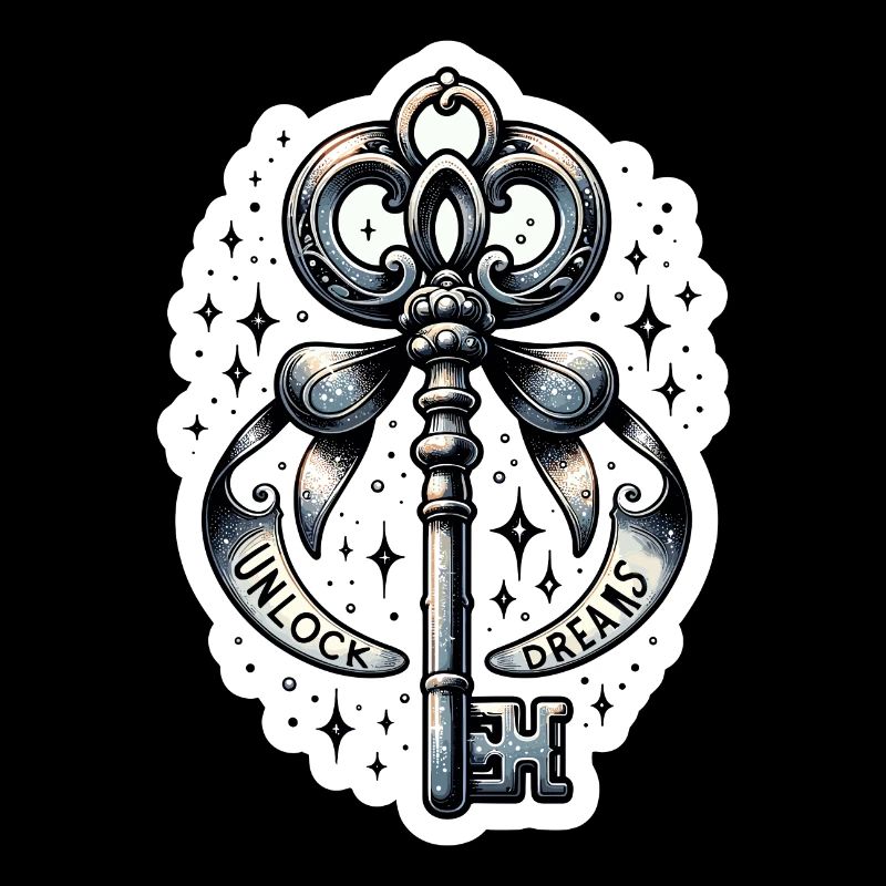 Unlock Dreams - Key Illustration