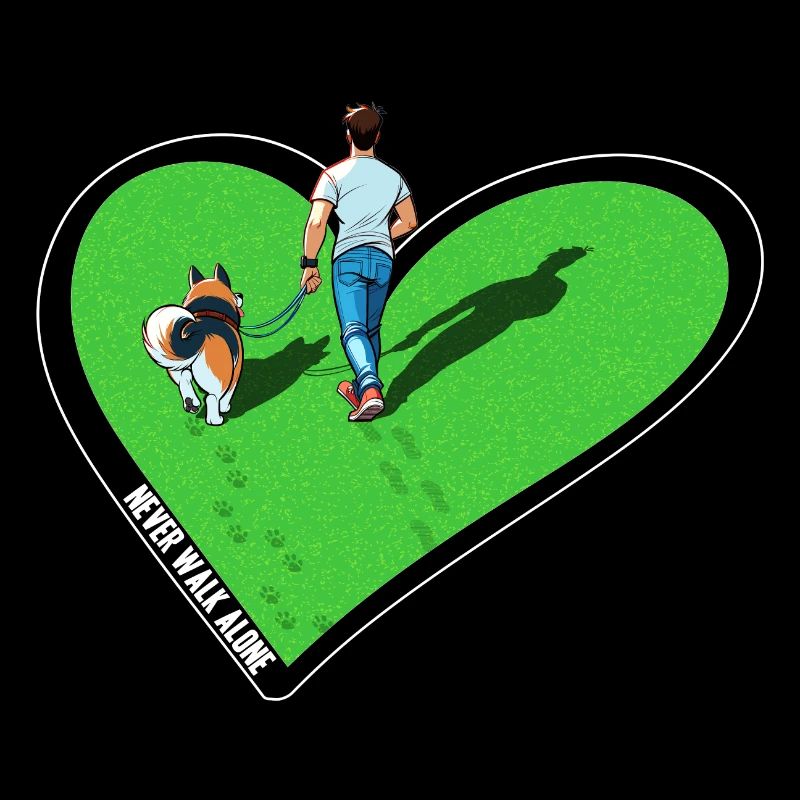 Hundefreund - Never walk alone (Gras Edition)