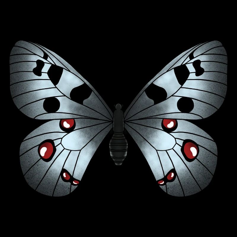 Schmetterling grau