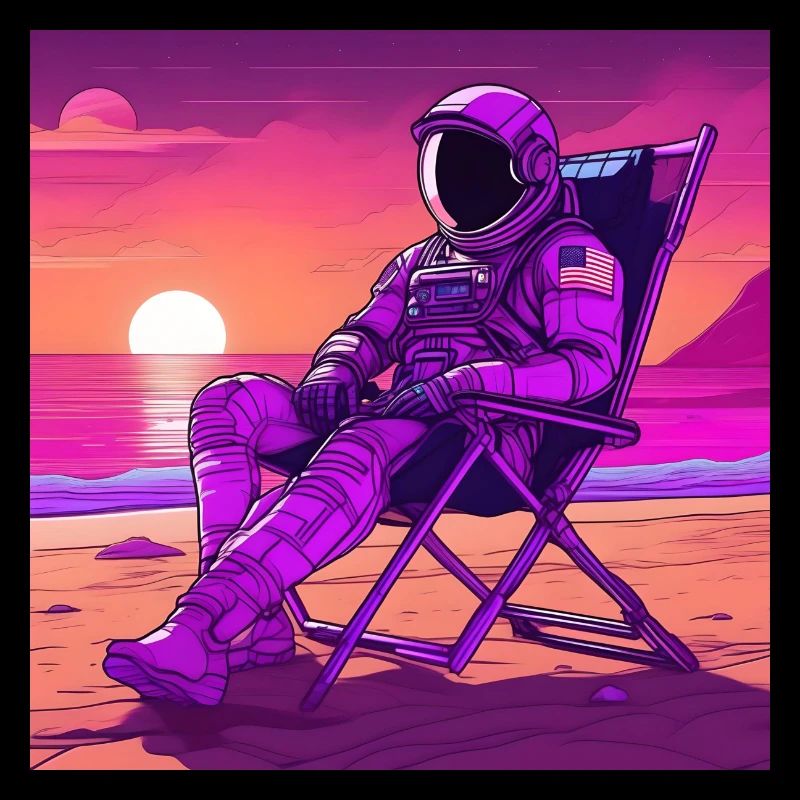 Astronaute sur Mars 1