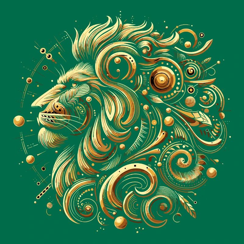 Lion Gold Patterns