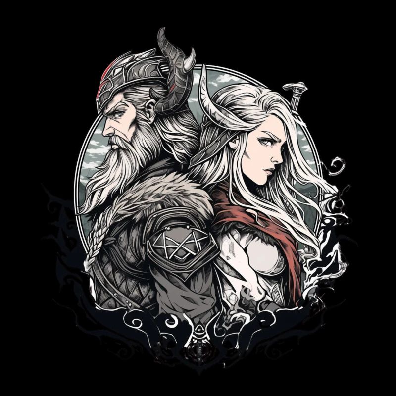 Couple de Vikings