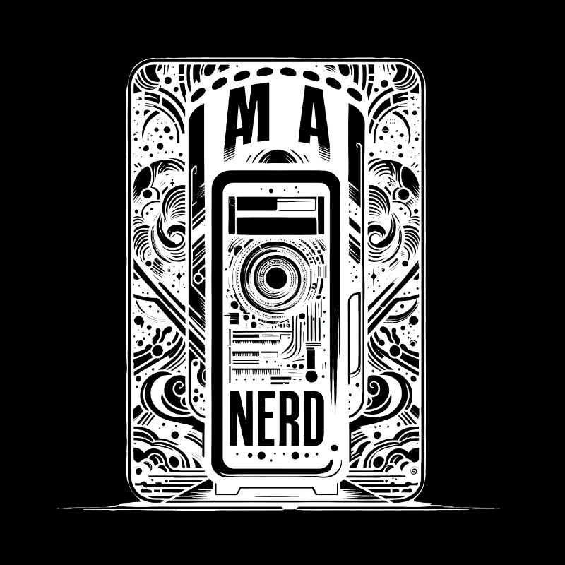 Nerd-Stolz weiss