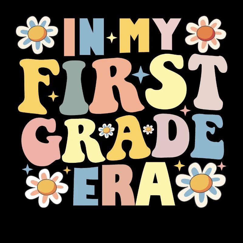 Teacher Students 1st Grade In My First Grade Era