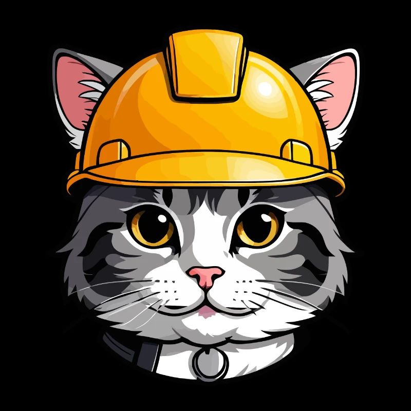 Hardworking Cat