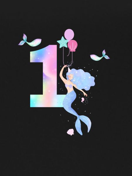 1st Anniversary Mermaid