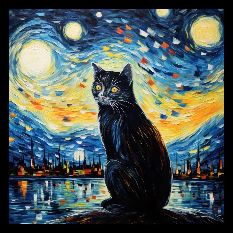 Chat, Motif De Chat