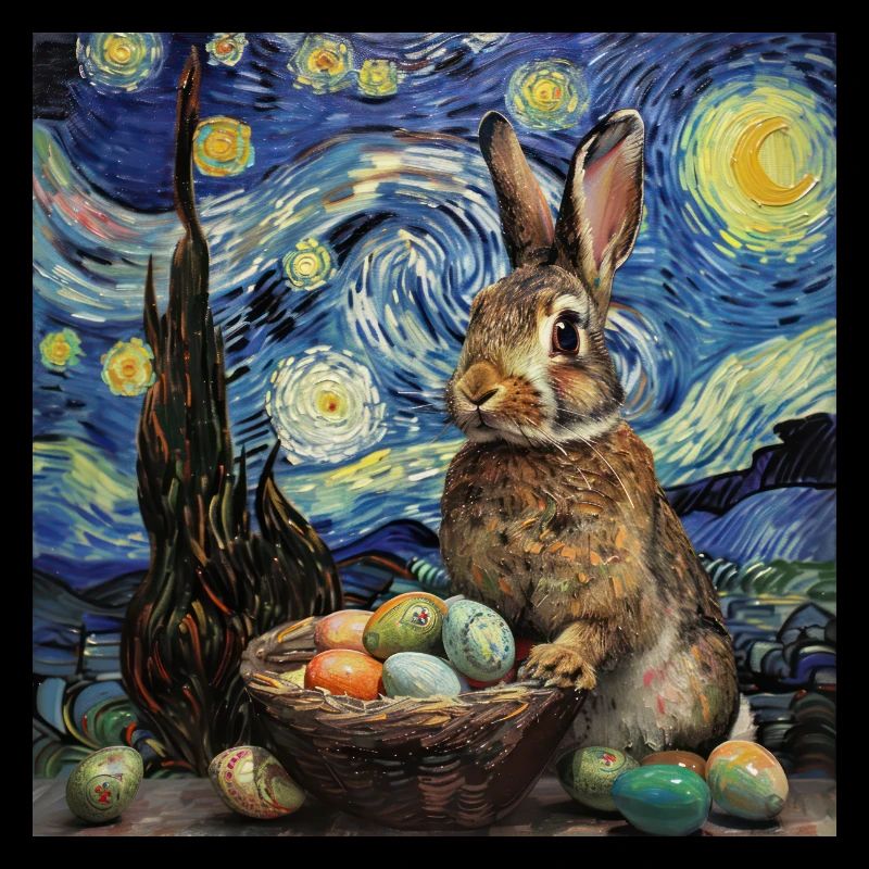 lapin de Pâques, Pâques, lapin, joyeuses Pâques, oeufs de Pâques