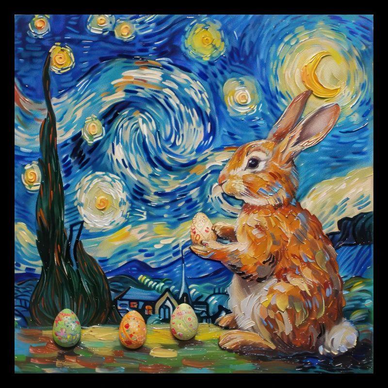 lapin de Pâques, Pâques, lapin, joyeuses Pâques, oeufs de Pâques