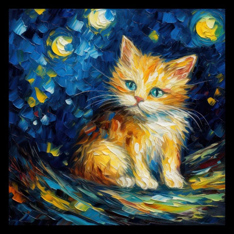 Chat, motif chat, cadeau