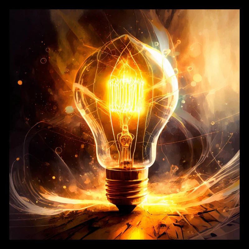 Firefly designed in incandescent
